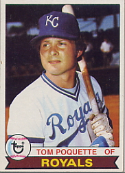 1979 Topps Baseball Cards      476     Tom Poquette